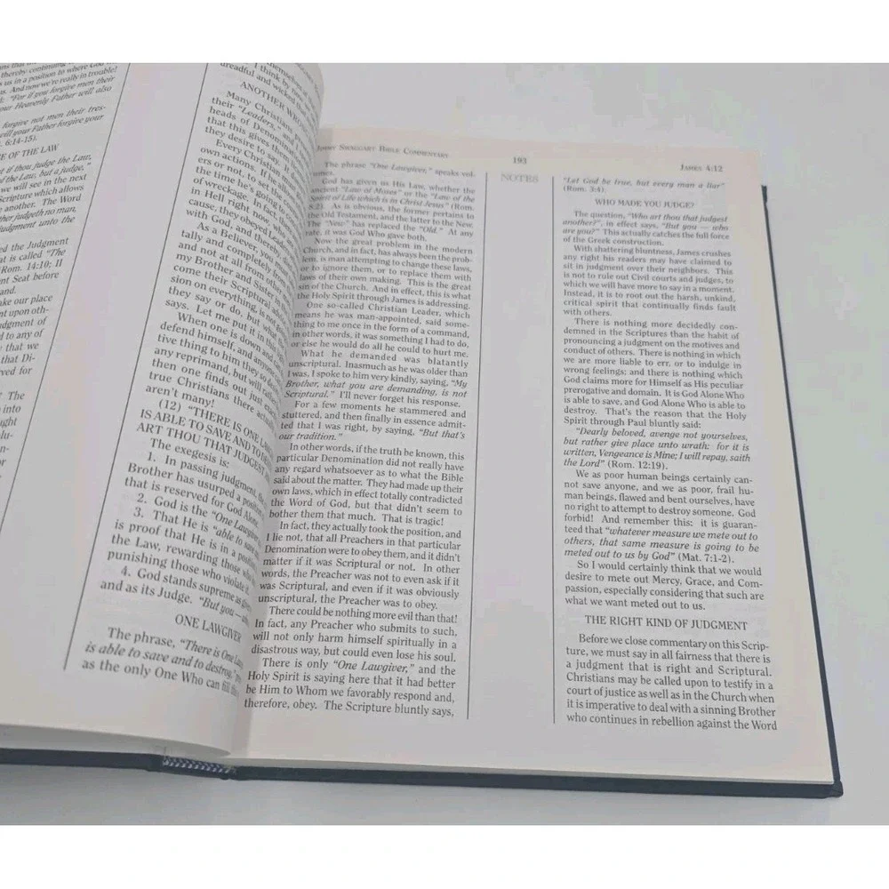 Jimmy Swaggart Bible Commentary James I Peter II Peter Reference Christian Book